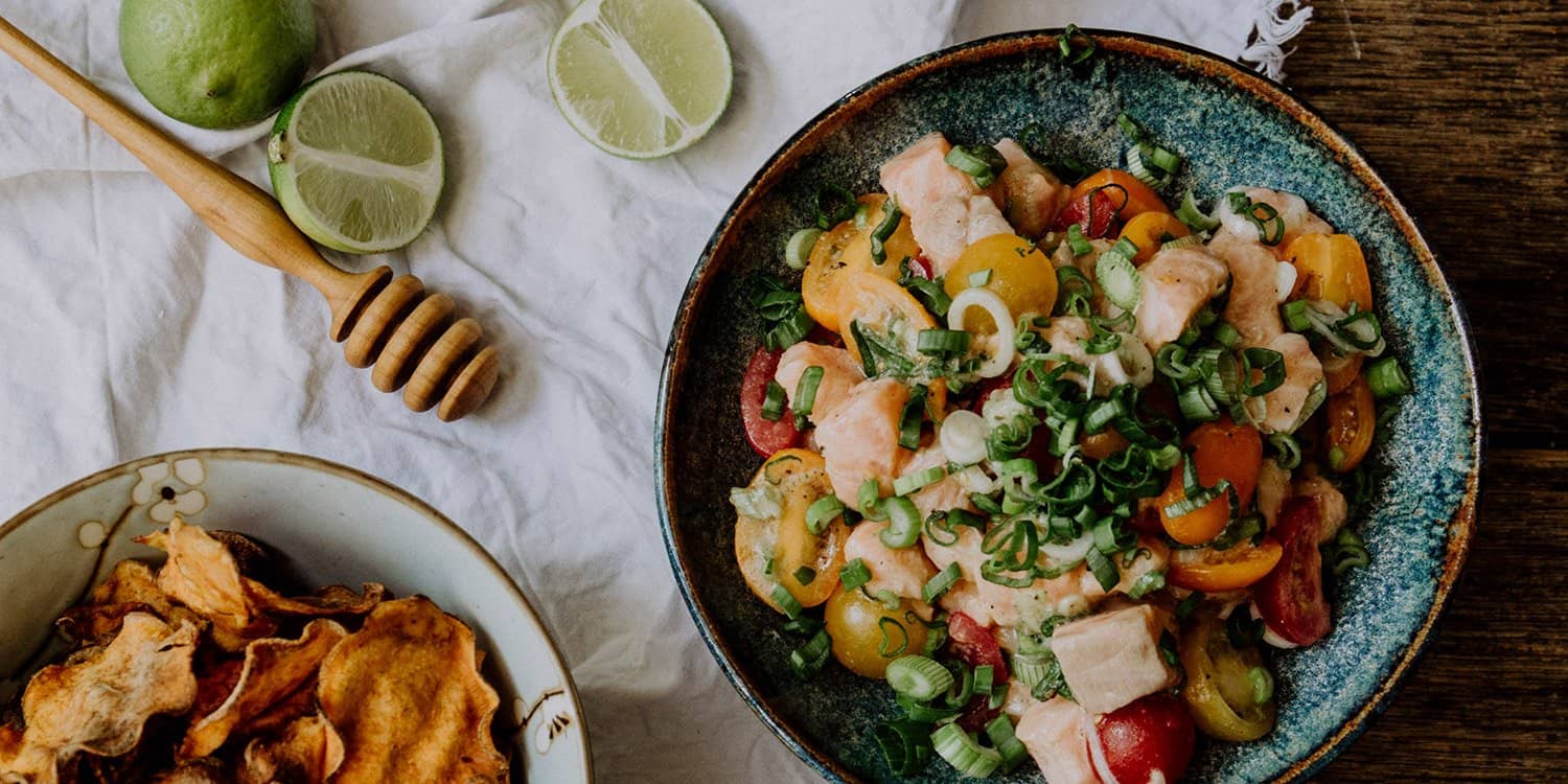 Lomi Lomi – Rezept hawaiianischer Lachssalat | Reisehappen