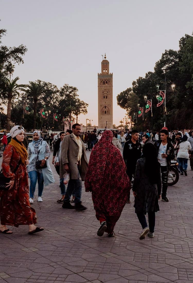 Die Medina von Marrakesch