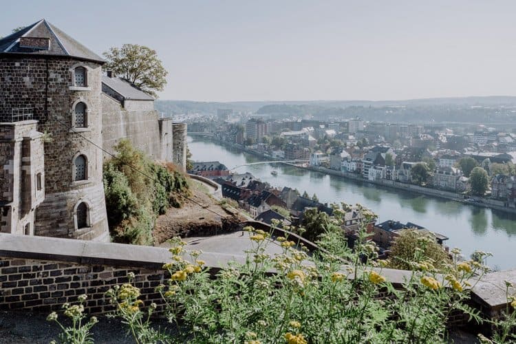 Die Zitadelle von Namur – eine der größten Festungsanlagen Europas