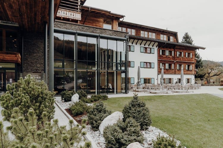 Das PURADIES Hotel & Chalets in Leogang im Salzburger Land