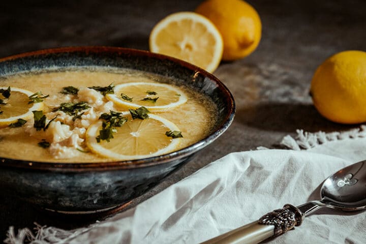 Kotosoupa Avgolemono – Hühnersuppe – Rezept aus Griechenland