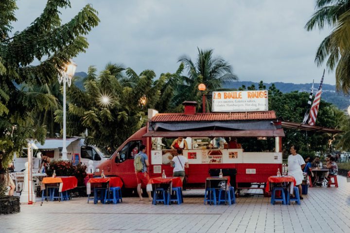 Roulottes am Place Vaiete in Papeete