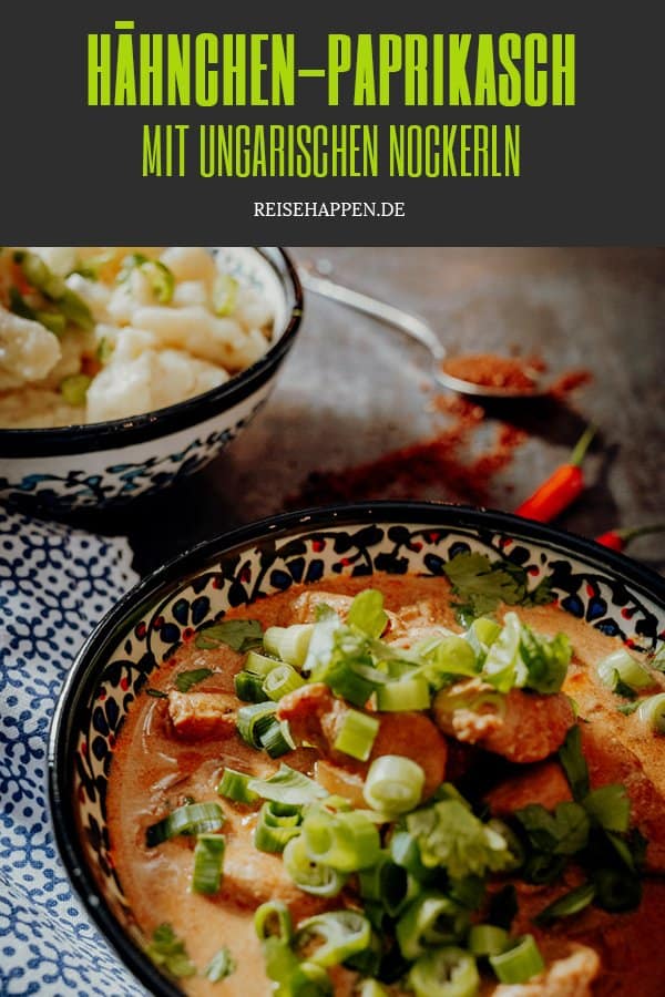 Paprikasch mit original ungarischen Nockerln | Reisehappen