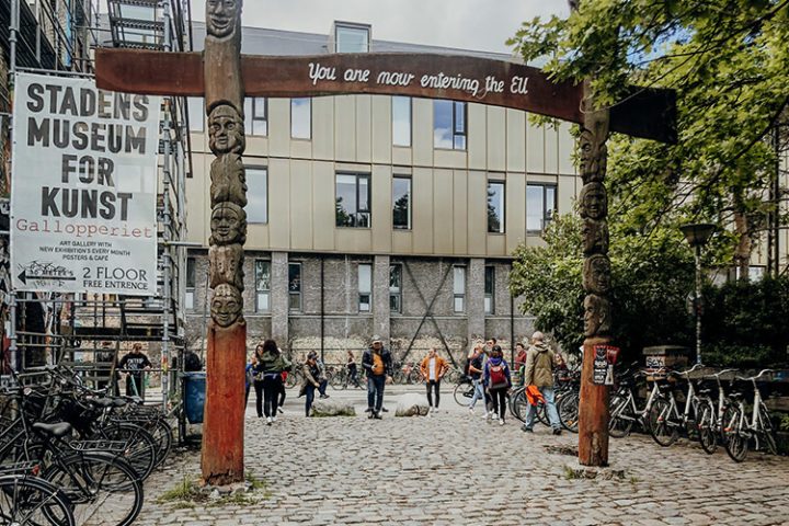 Verlasse die EU und reise in die Freistadt Christiania