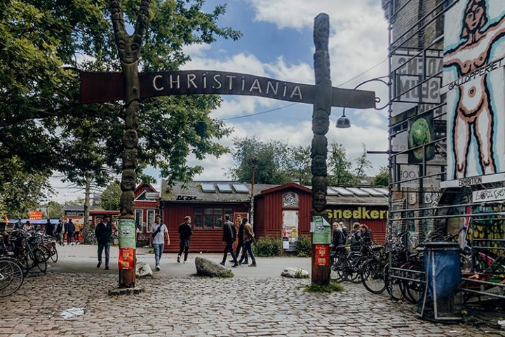 Verlasse die EU und reise in die Freistadt Christiania