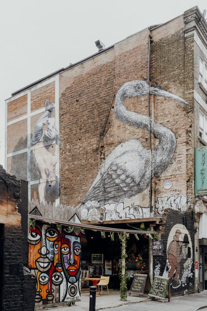Streetart in Shoreditch London
