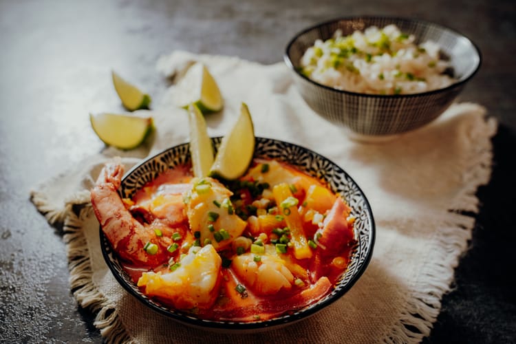 Moqueca baiana Rezept– Brasilianischer Fischeintopf