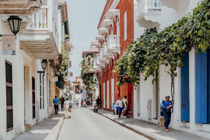 Die Altstadt von Cartagena de Indias