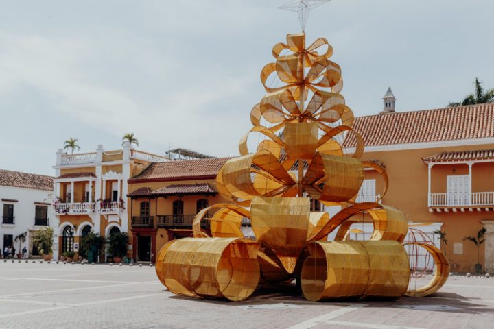 Die Plaza de la Aduana in Cartagena