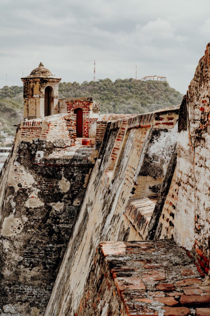 Das Castillo de San Felipe de Barajas in Cartagena