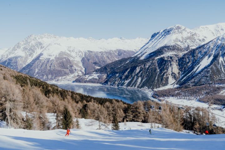 Das Skigebiet Schöneben - Haideralm