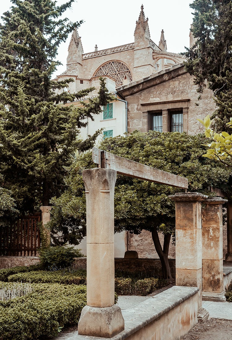 Der Jardí del Bisbe in Palma de Mallorca