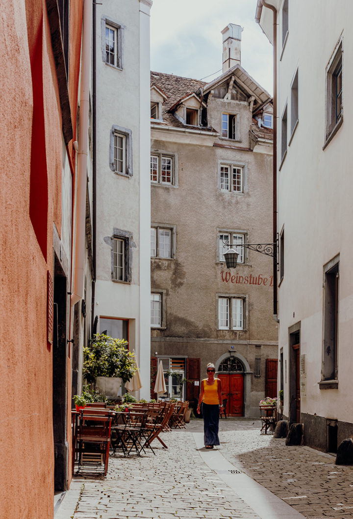 Lass Dich durch die Gassen der zauberhaften Altstadt von Chur treiben