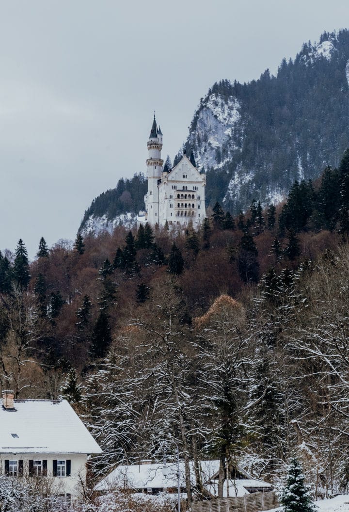 Schloss Neuschwanstein in Hohenschwangau im Allgäu