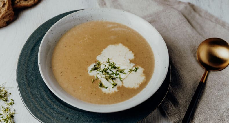 Französische Maronensuppe