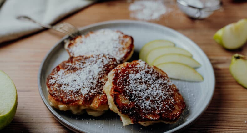 Racuchy – Rezept für Polnische Apfel-Pfannkuchen