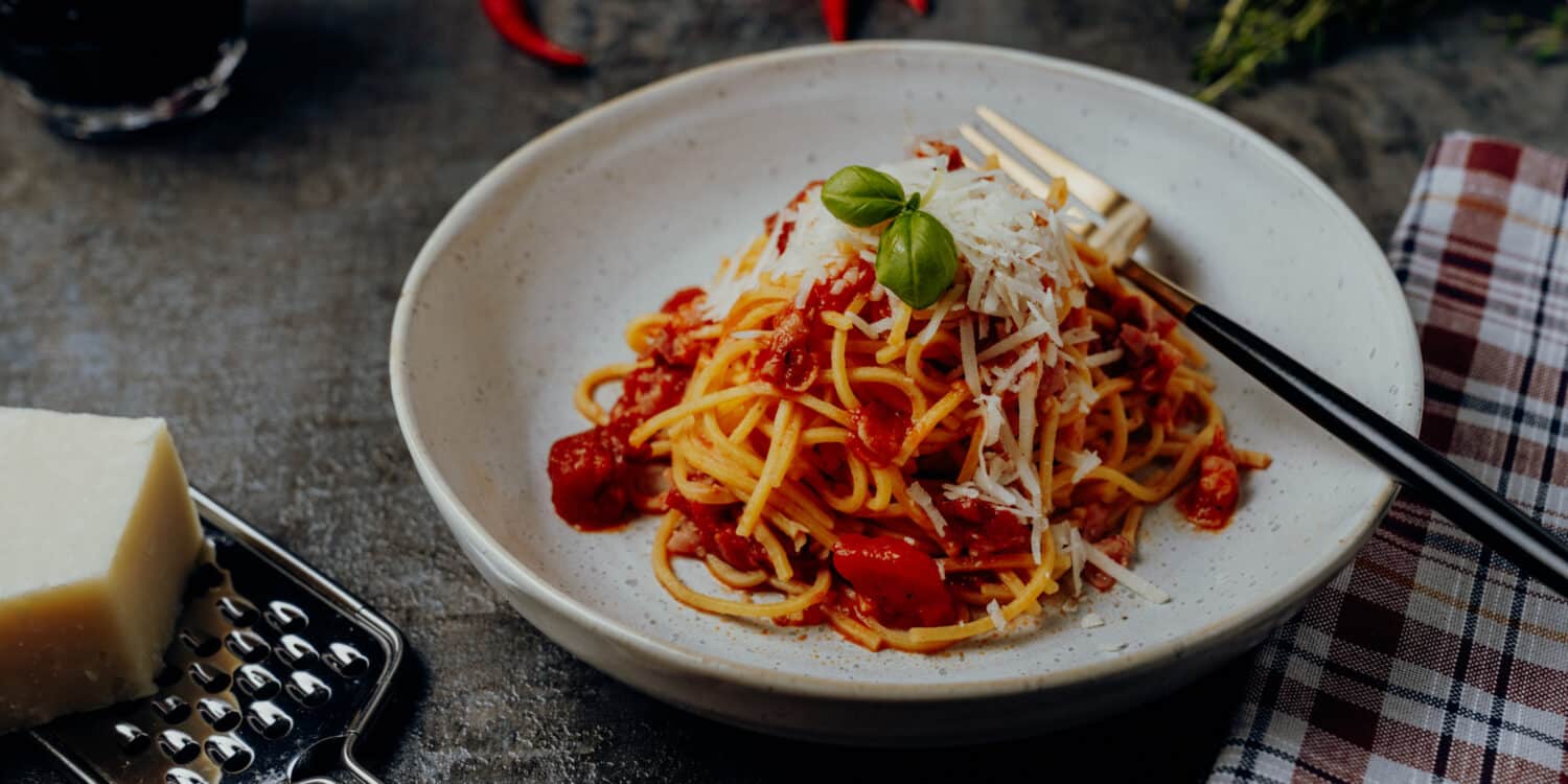 Spaghetti all'amatriciana – Das Original Rezept aus Amatrice in Latium