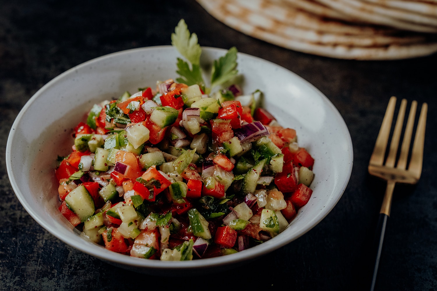 Israelischer Salat