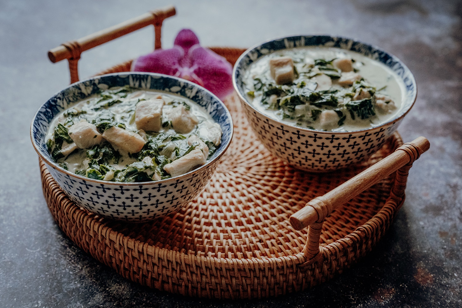 Chicken Fa fa - Rezept für tahitianisches Huhn in Kokoscreme