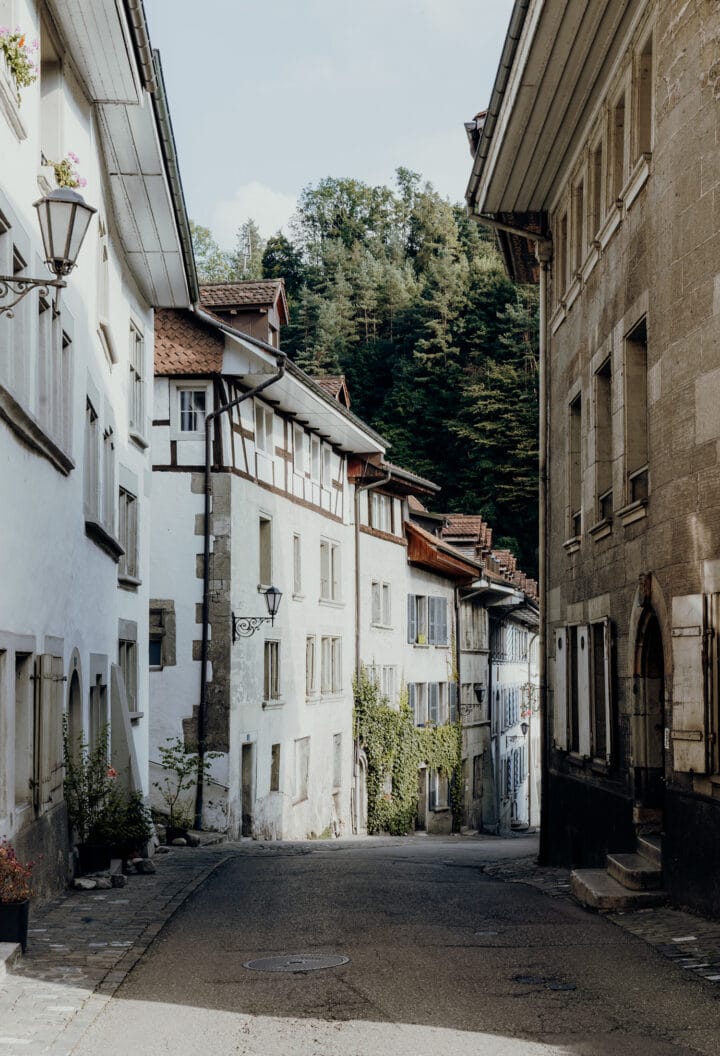 Die Altstadt von Fribourg