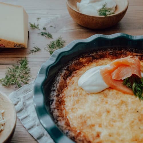 Västerbottenpaj – Schwedische Käse-Quiche mit Le Gruyère AOP