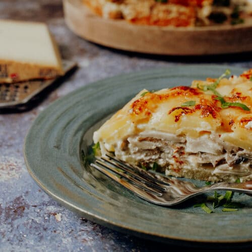 Finnischer Pilzkuchen mit Le Gruyère AOP