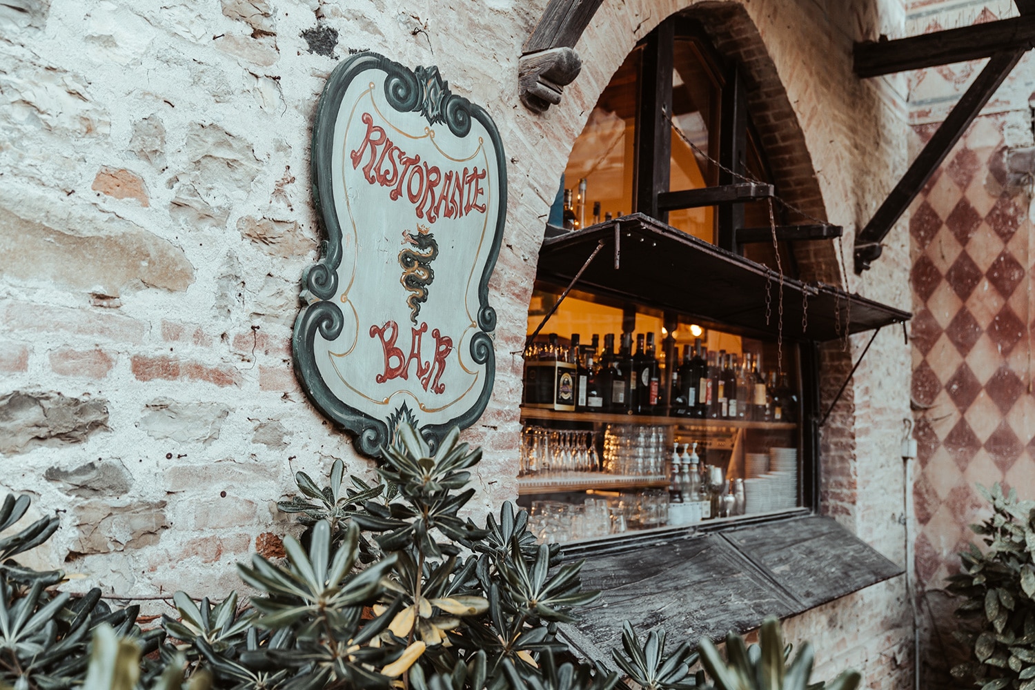 Restaurant-Tipp Grazzano Visconti: Ristorante del Biscione 
