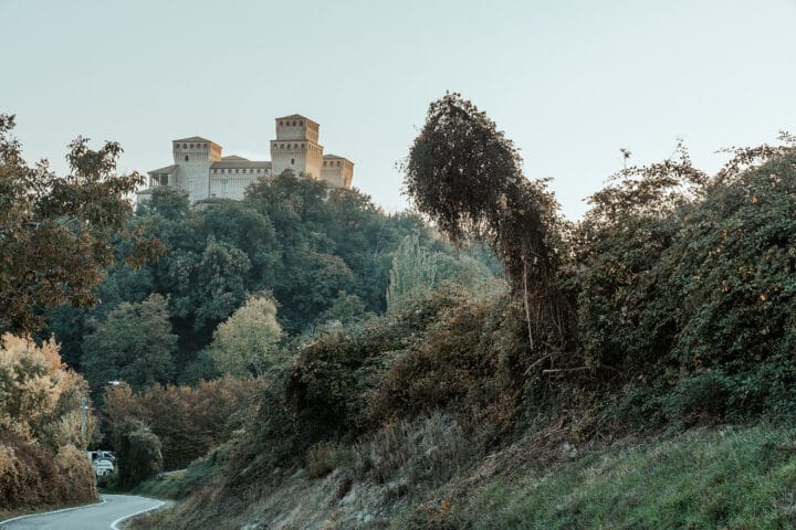 Das Castello di Torrechiara in der Emilia Romagna