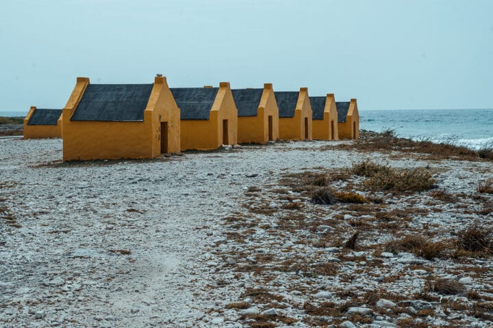 Die Sklavenhütten von Bonaire