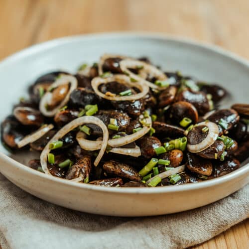 Steirischer Käferbohnensalat mit Kernöl