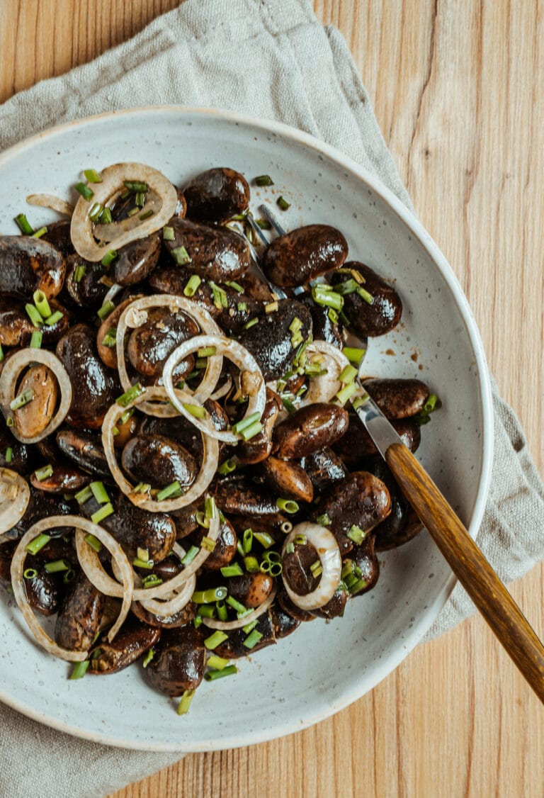 Steirischer Käferbohnensalat mit Kernöl – Steirisches Rezept