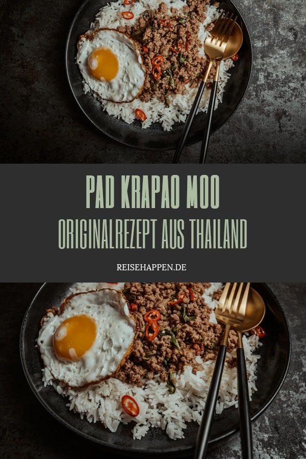 Pad Krapao Moo – Originalrezept aus Thailand