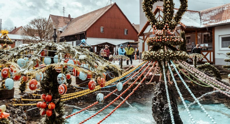 Die schönsten Osterbrunnen in der Fränkischen Schweiz