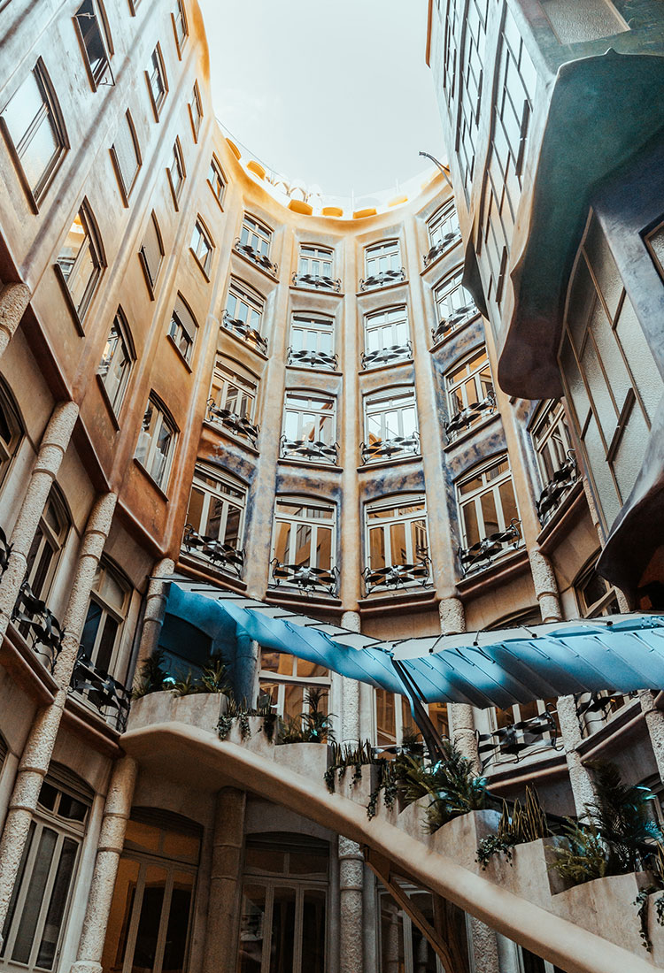 Die Casa Milà in Barcelona