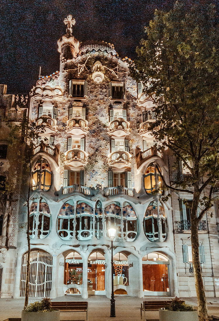 Die Casa Batlló in Barcelona