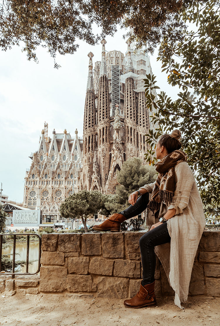 Die Sagrada Família in Barcelona