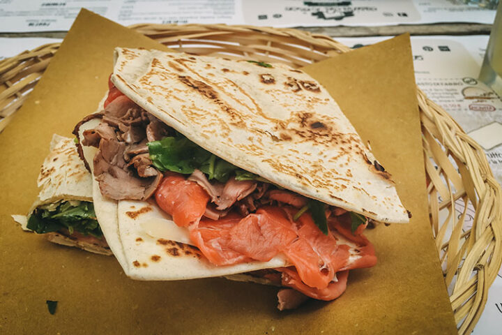 Piadina, Casina del Bosco, Rimini