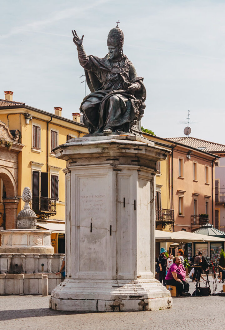 Altstadt Rimini, Emilia-Romagna, Italien