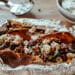Türkisches Rezept für mediterran gefüllte Süßkartoffel-Kumpir