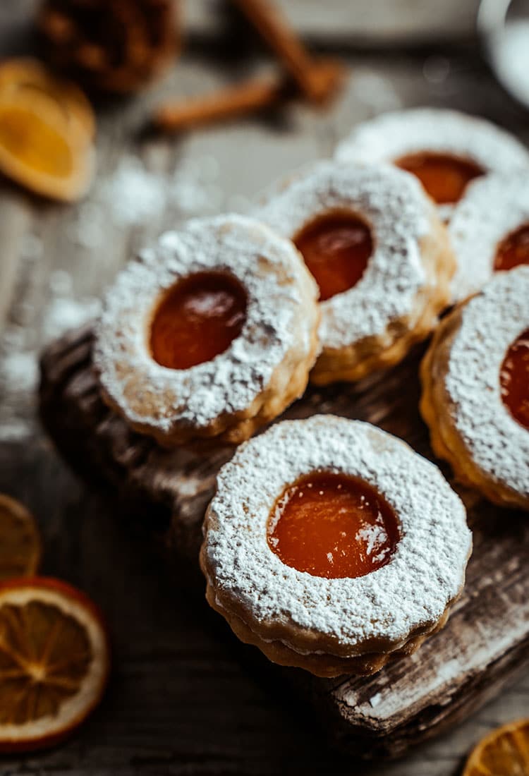 Böhmische Marillenringe – Weihnachtsplätzchen aus Tschechien