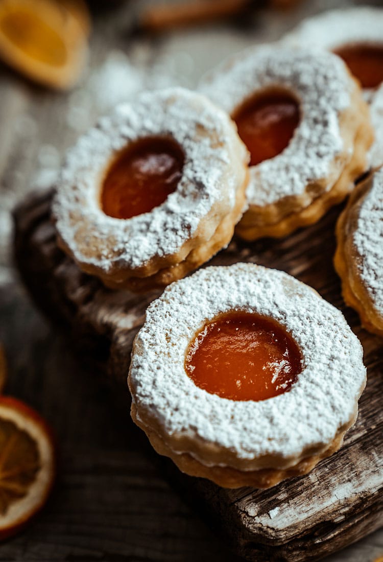 Böhmische Marillenringe – Weihnachtsplätzchen aus Tschechien