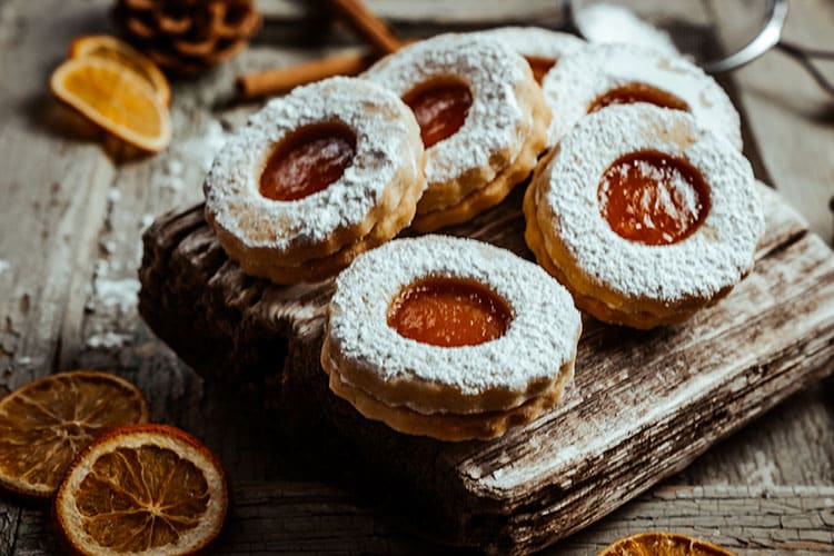 Böhmische Marillenringe – Weihnachtsplätzchen aus Tschechien