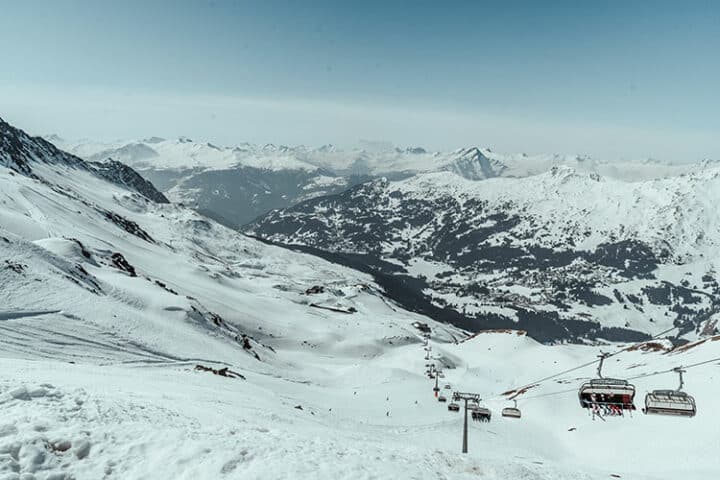 Das Skigebiet Arosa Lenzerheide in Graubünden