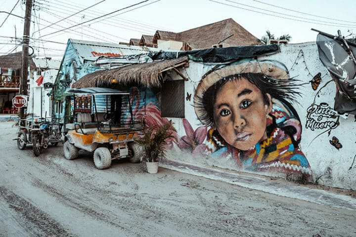 Street-Art auf der Isla Holbox