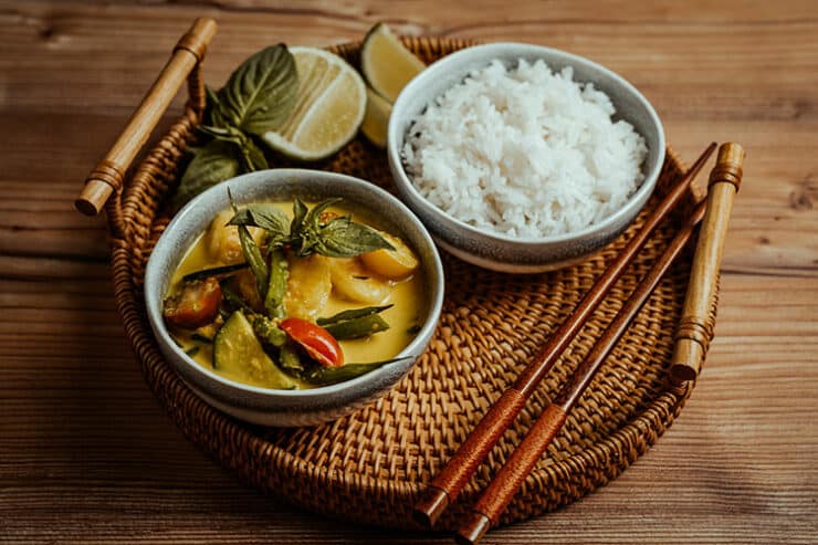 Kokos-Garnelen-Suppe – Rezept aus Kambodscha