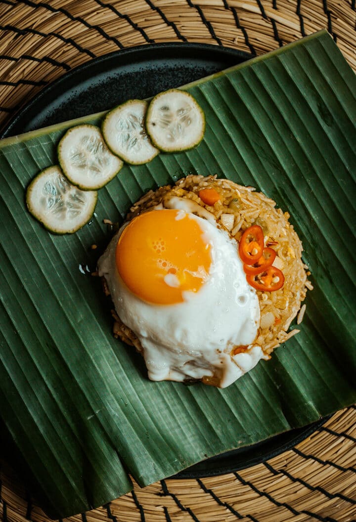 Nasi Goreng mit Spiegelei - Indonesisches Original Rezept