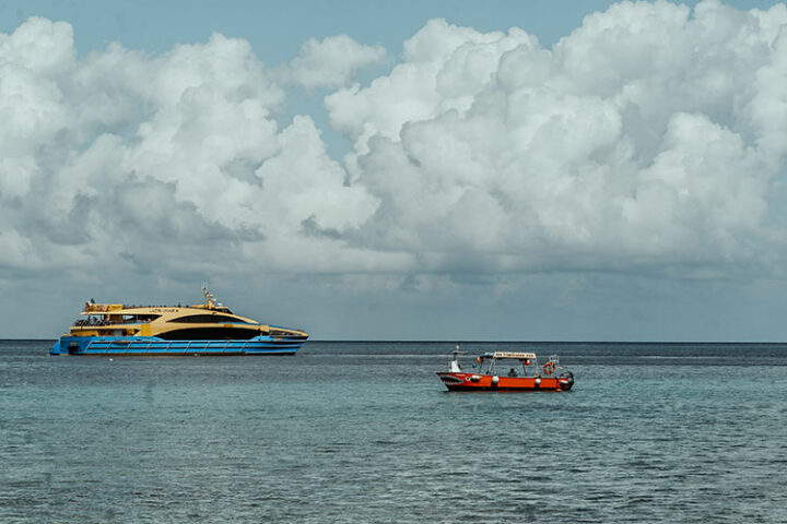 Ultramar Ferry von PLaya del Carmen nach Cozumel, Mexiko