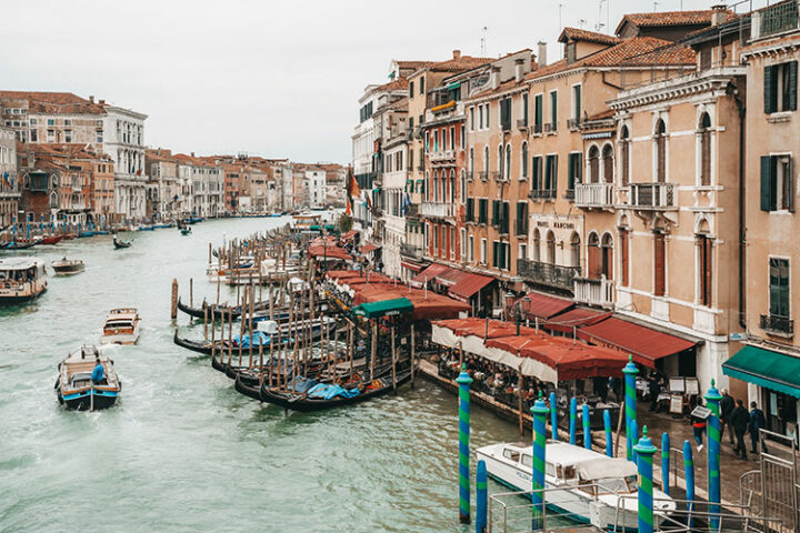 Das Ristorante Sommariva an der Rialtobrücke, Venedig