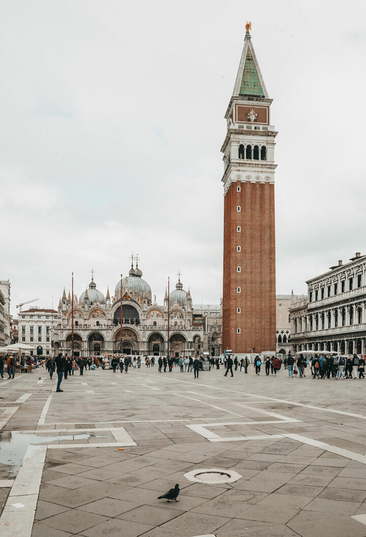 Der Markusplatz in Venedig