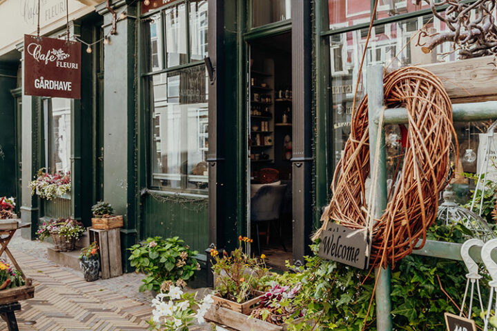 Bio-Café Fleurí, Odense, Dänemark